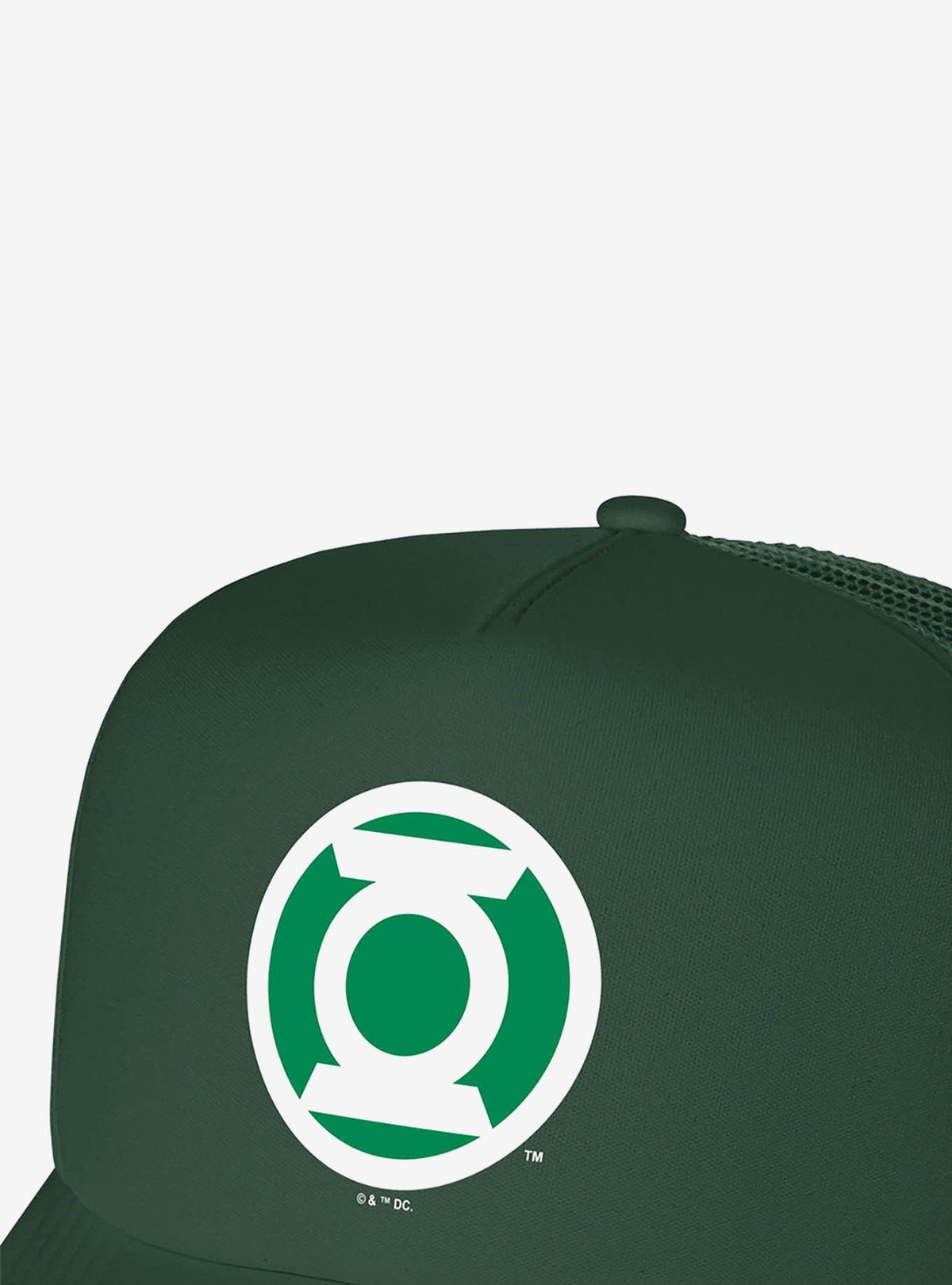 Jockey trucker Green Lantern con logo blanco