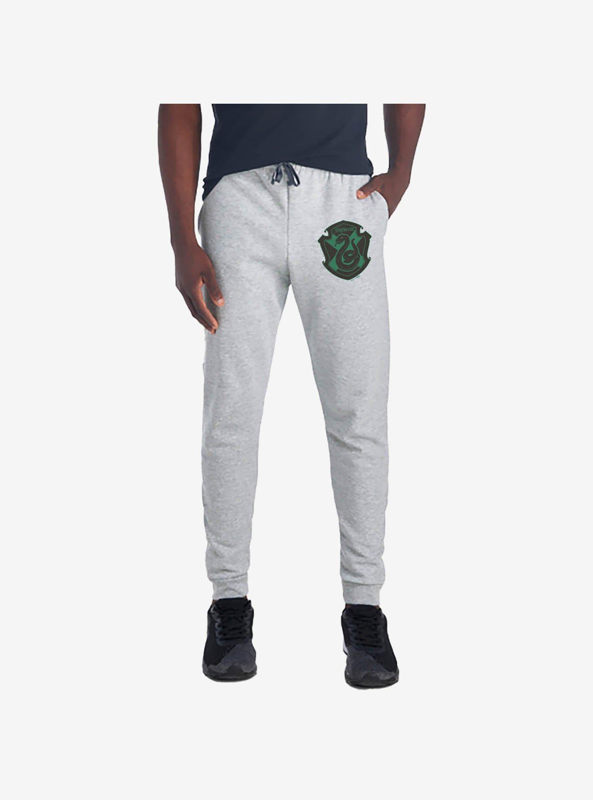 Pantalón jogger a cuadros con escudo de Slytherin - Harry Potter