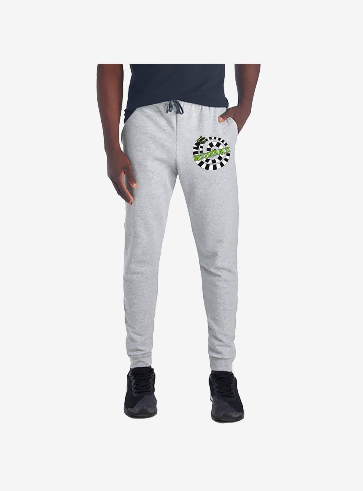 Large Sandworm Pantalón jogger Beetlejuice con logo Sandworm · Space Store