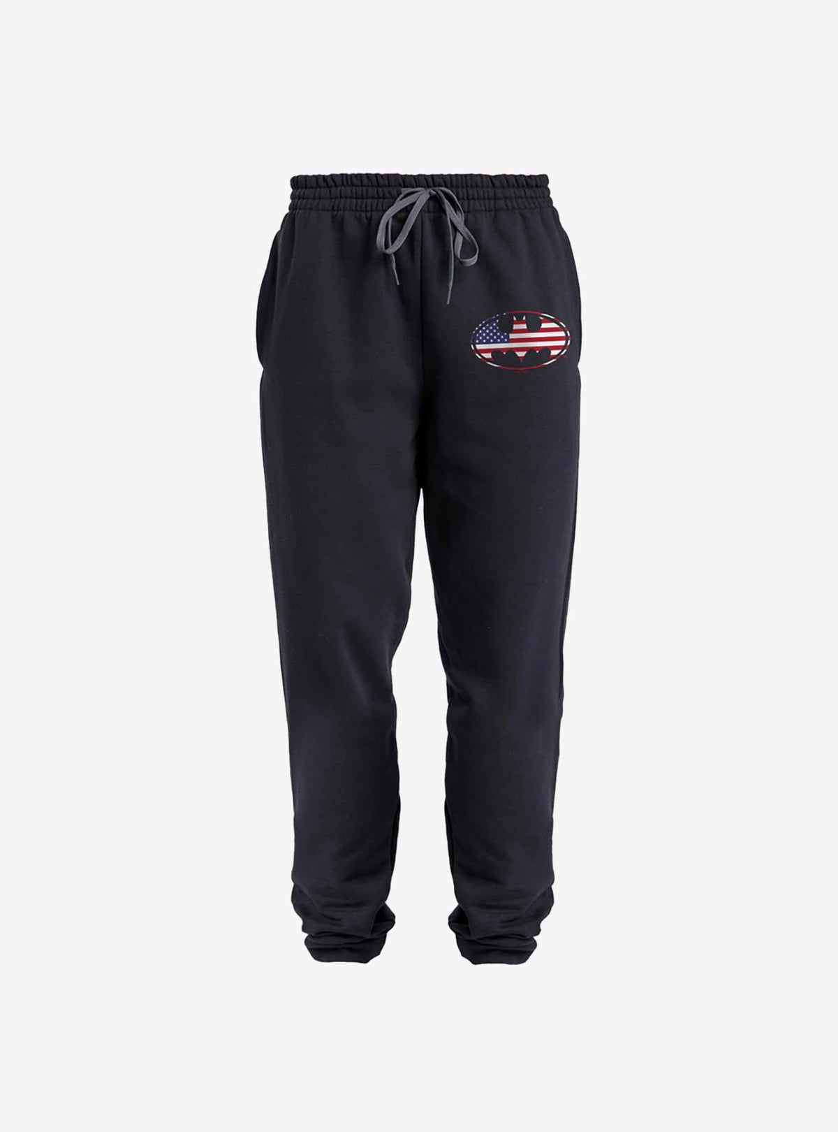 Pantalón jogger de Batman con escudo y bandera de EE.UU.