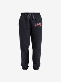Pantalón jogger de Batman con escudo y bandera de EE.UU.