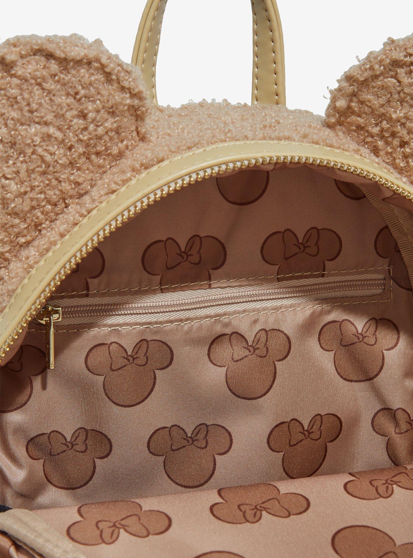 Mochila mini de sherpa Minnie Mouse