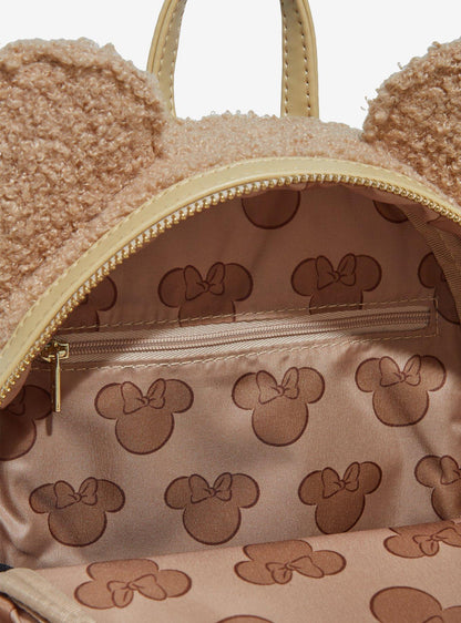 Mochila mini de sherpa Minnie Mouse