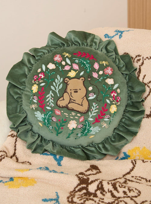 Cojín floral de Winnie the Pooh