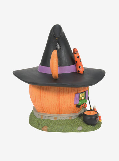 Casa calabaza iluminada de bruja Minnie Mouse