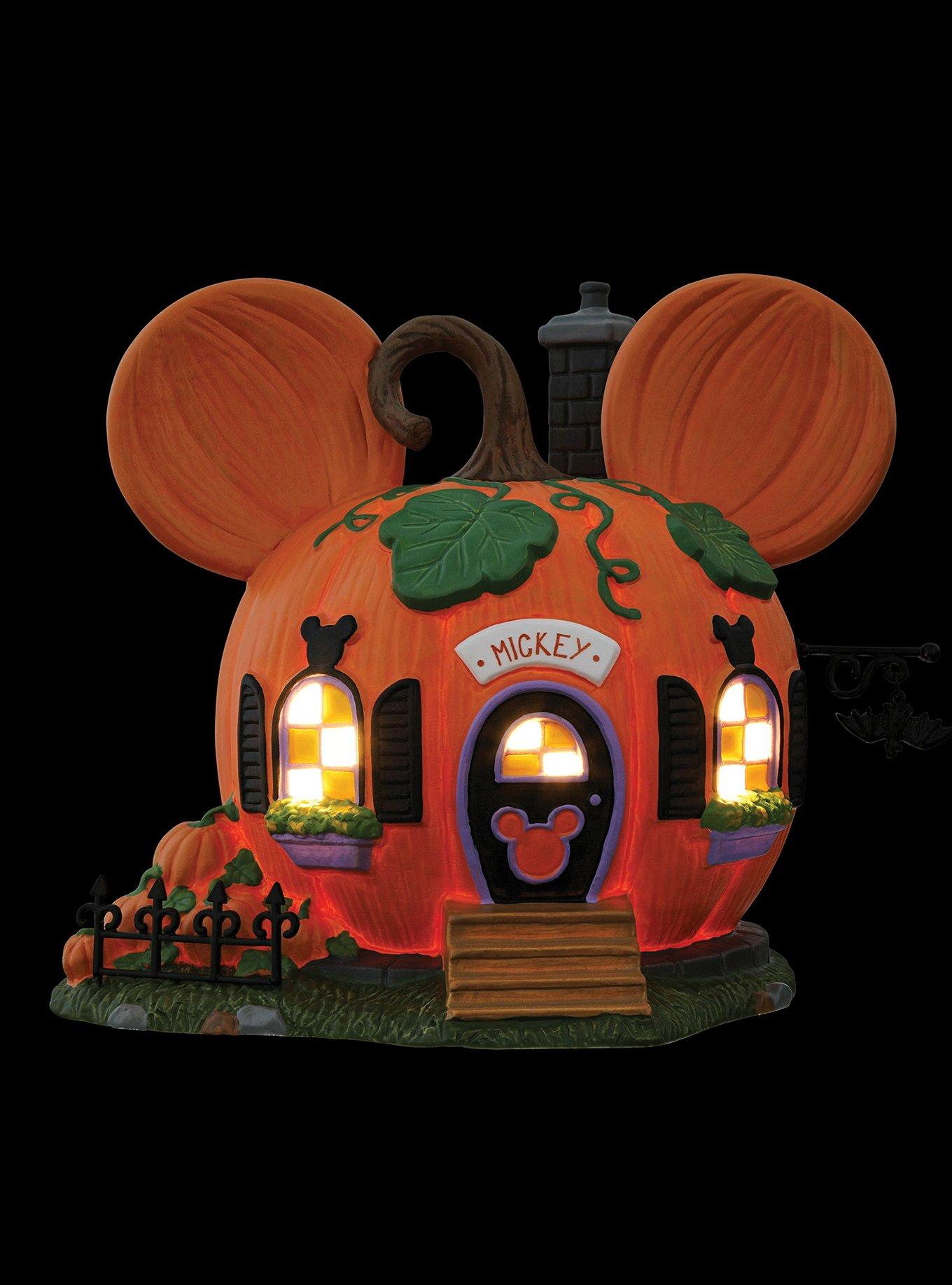 Casa calabaza iluminada de Mickey Mouse