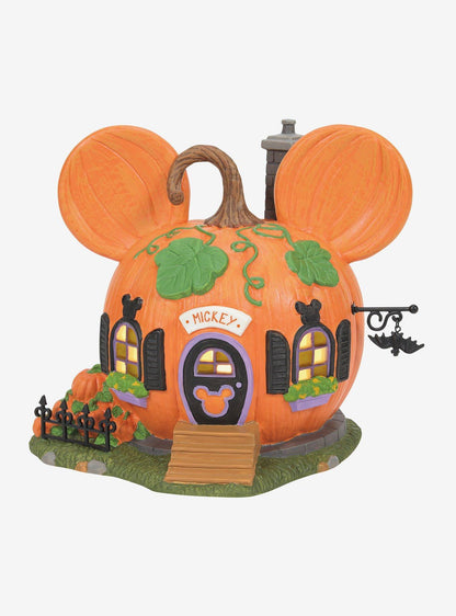 Casa calabaza iluminada de Mickey Mouse