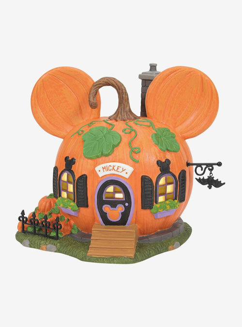 Casa calabaza iluminada de Mickey Mouse