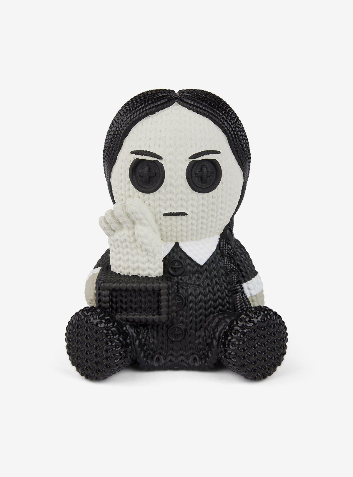 Figura Wednesday Addams con Thing que brilla en la oscuridad