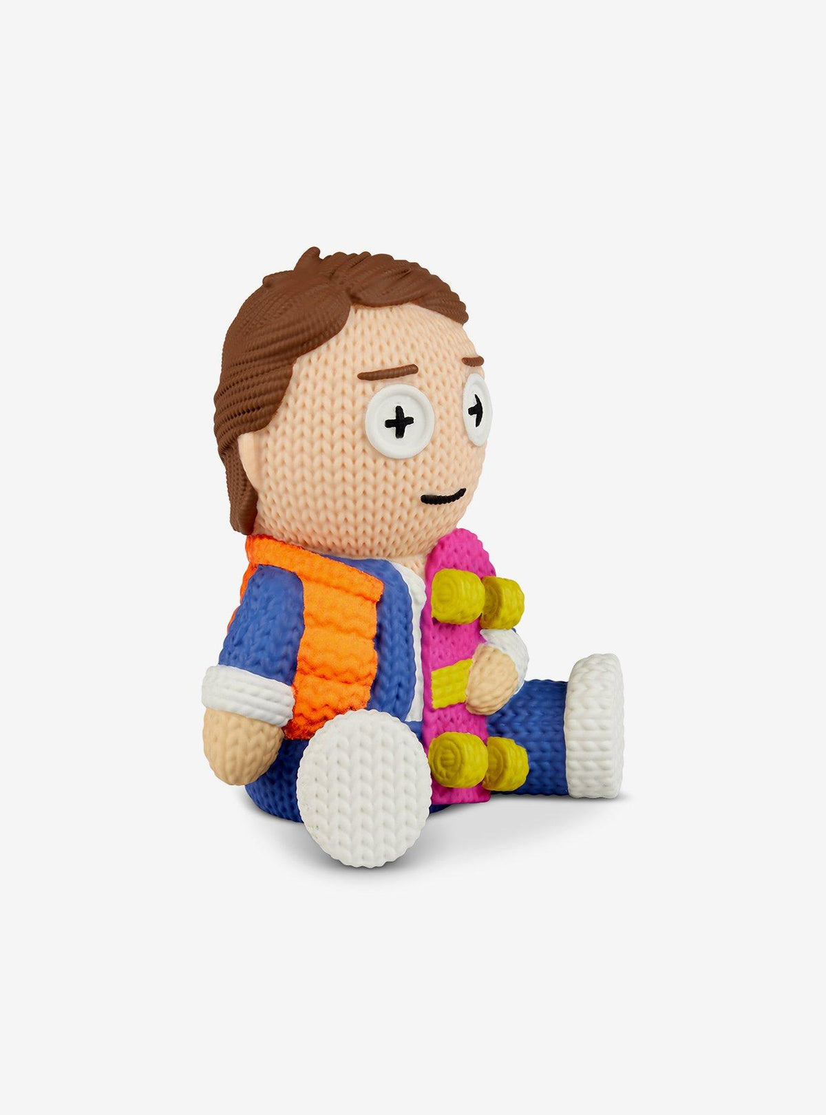 Figura Marty McFly con skate que brilla en la oscuridad