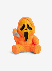 Figura Ghost Face calabaza que brilla en la oscuridad
