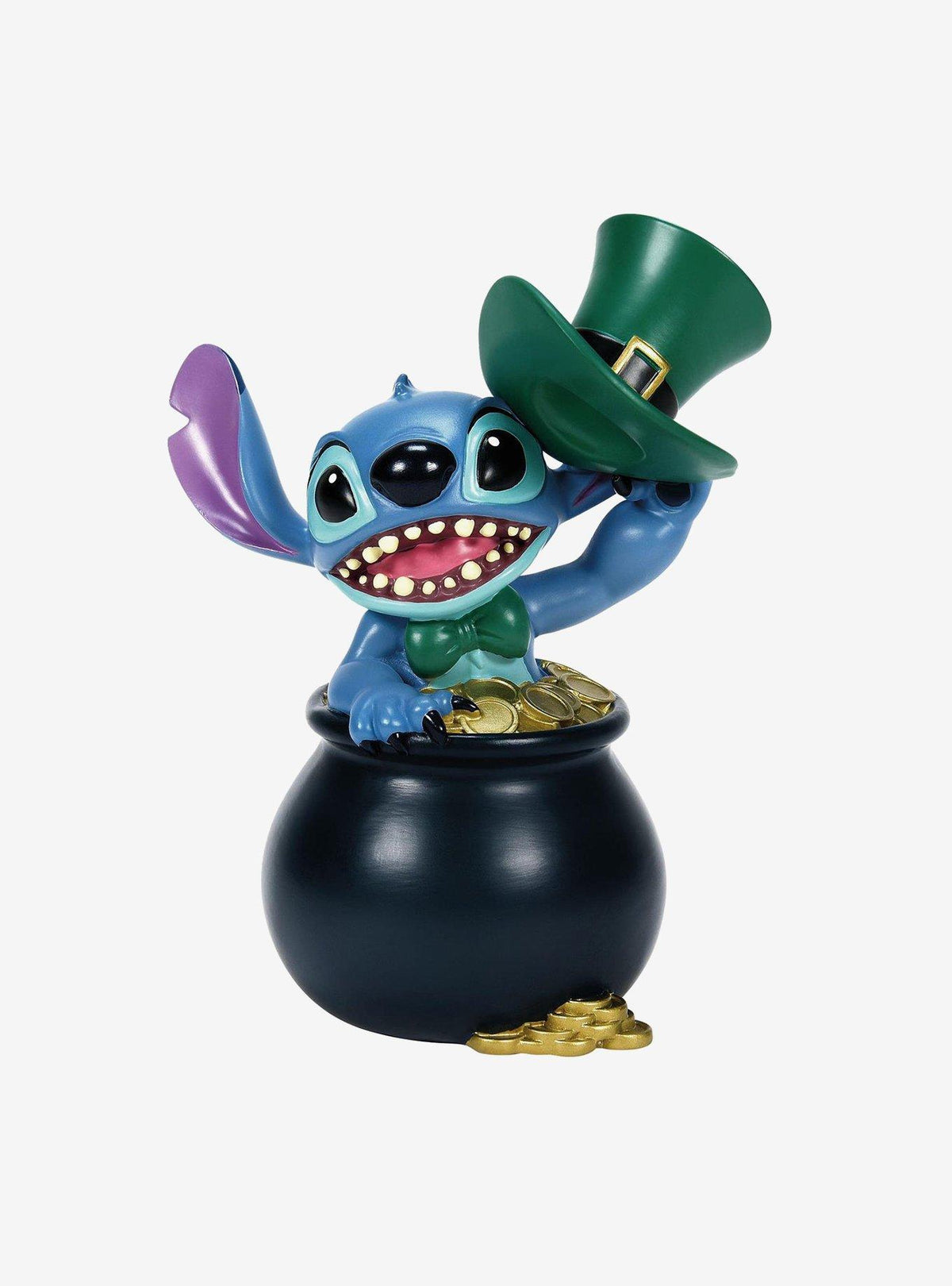 Figura de Stitch para el Día de San Patricio