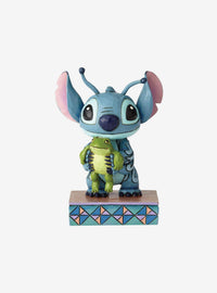 Figura de Stitch con la Rana de Jim Shore