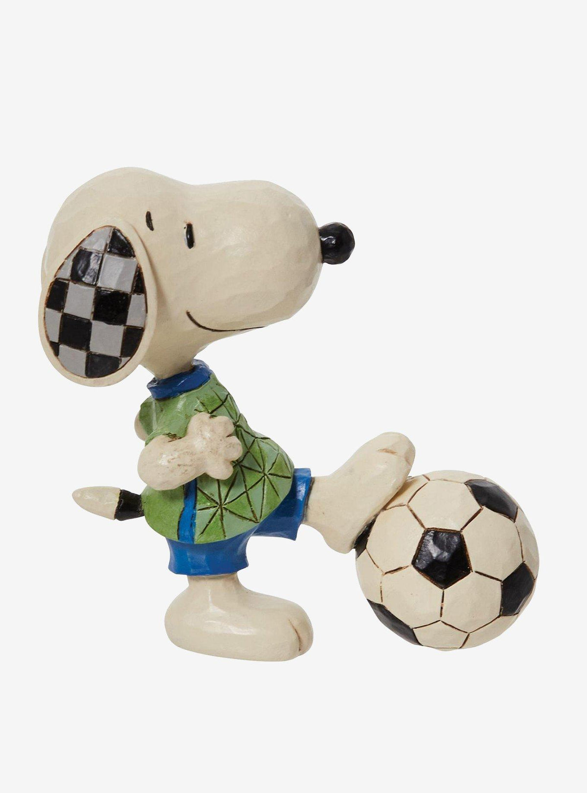 Figura mini de Snoopy jugando fútbol - Peanuts