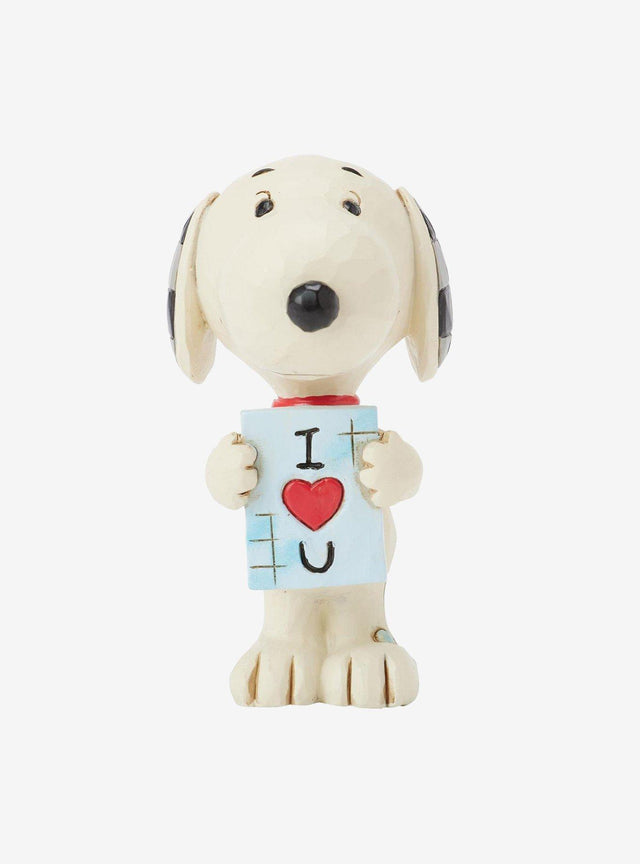 Figura de Snoopy «Te quiero» de Jim Shore