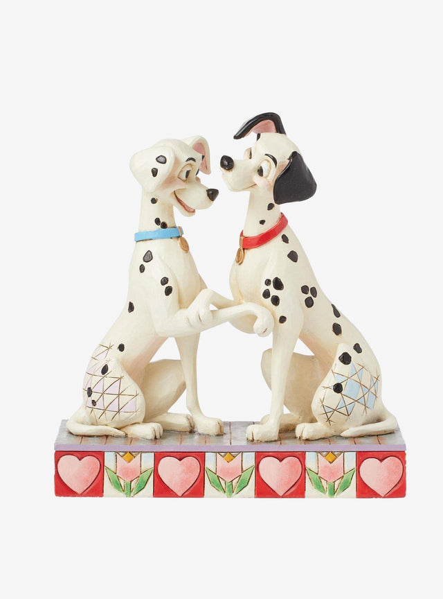 Figura de Pongo y Perdita de 101 dálmatas