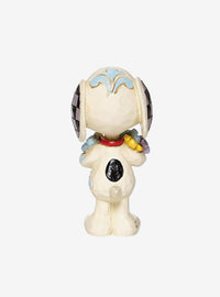 Figura mini de Snoopy con flores de Peanuts