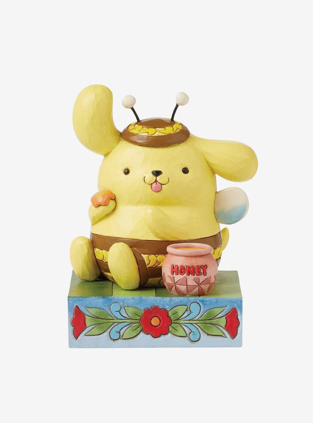 Figura de Pompompurin abejorro, de Jim Shore
