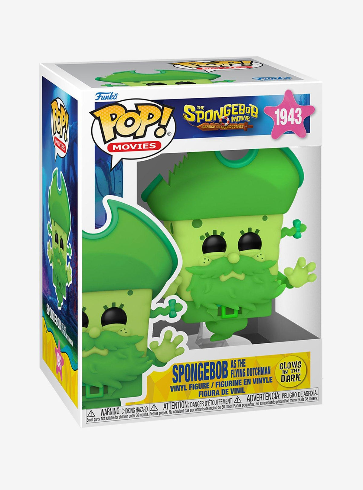 Figura Funko Pop! Bob Esponja como el Holandés Volador