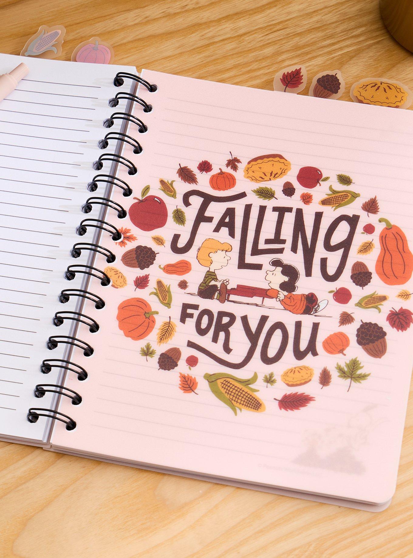 Cuaderno con separadores Snoopy: Fall Is Here