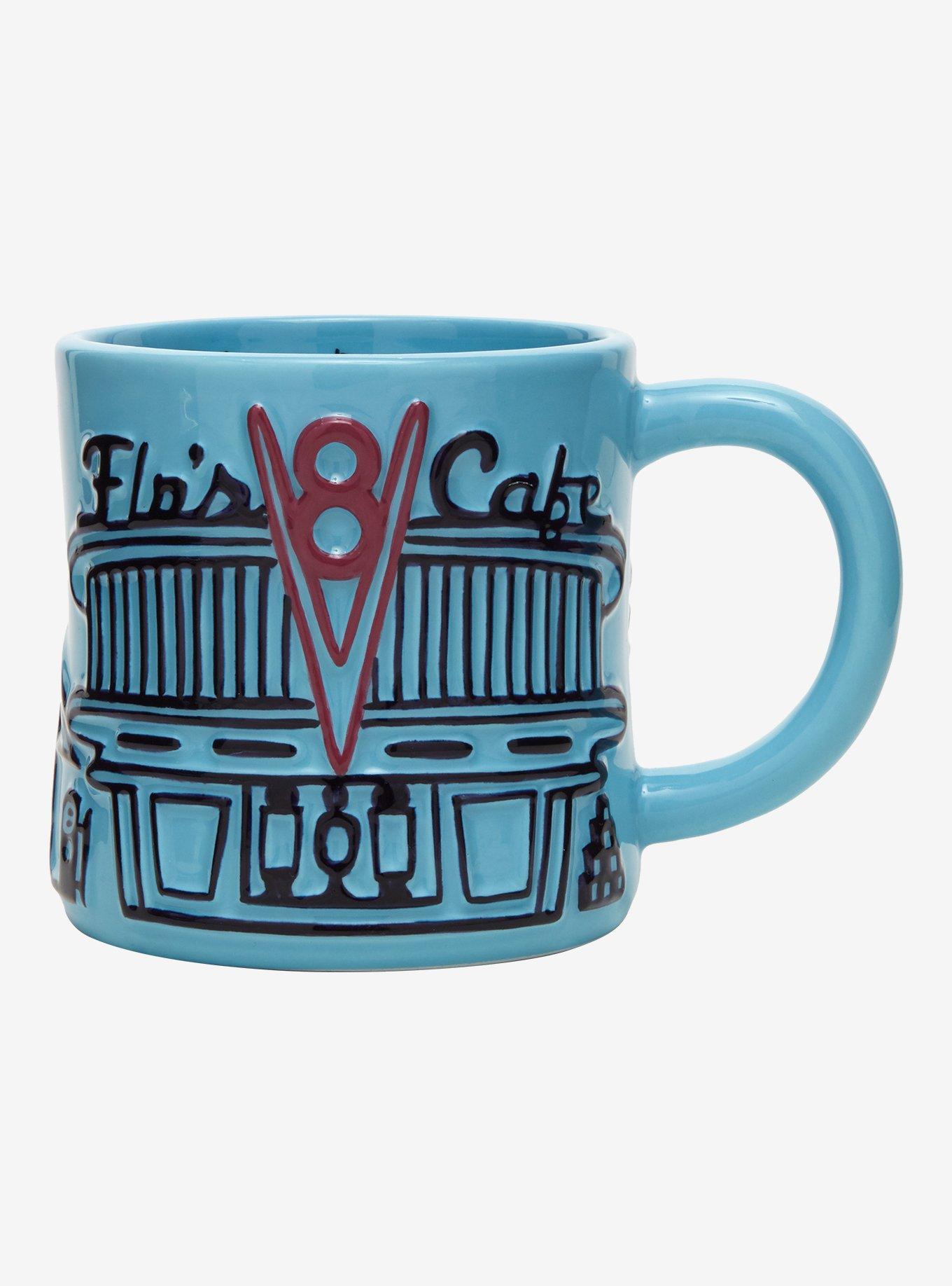 Taza moldeada Flo's Cafe de Disney Pixar Cars