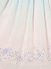 Vestido azul degradado de Glinda - Wicked, tallas grandes