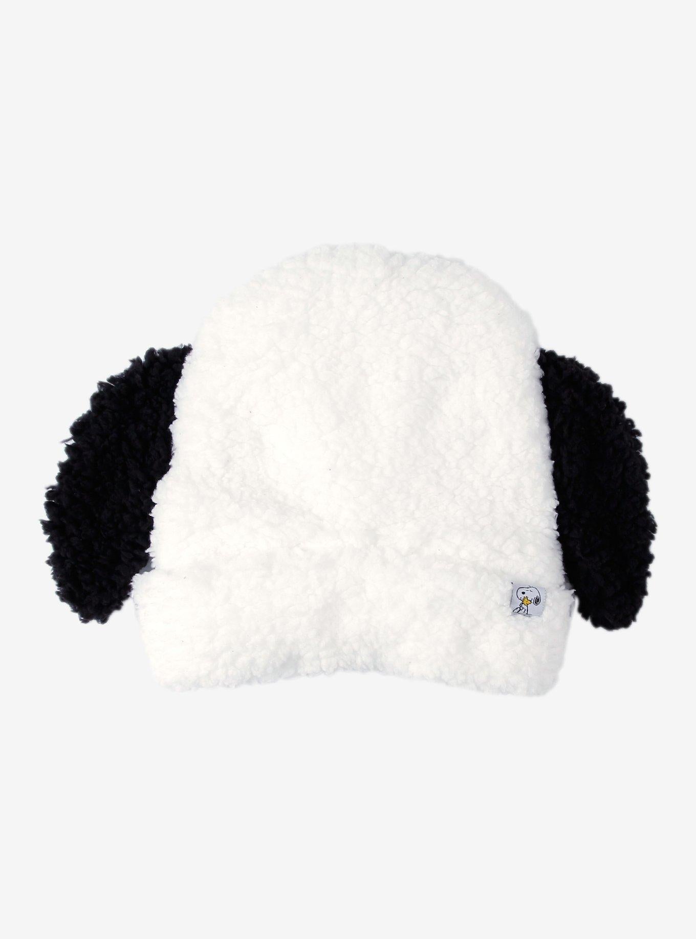 Gorro sherpa con orejas de Snoopy