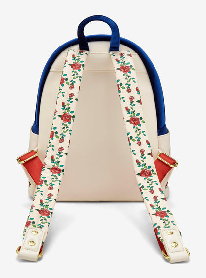 Mochila mini de terciopelo Belle y Beast de Beauty and the Beast
