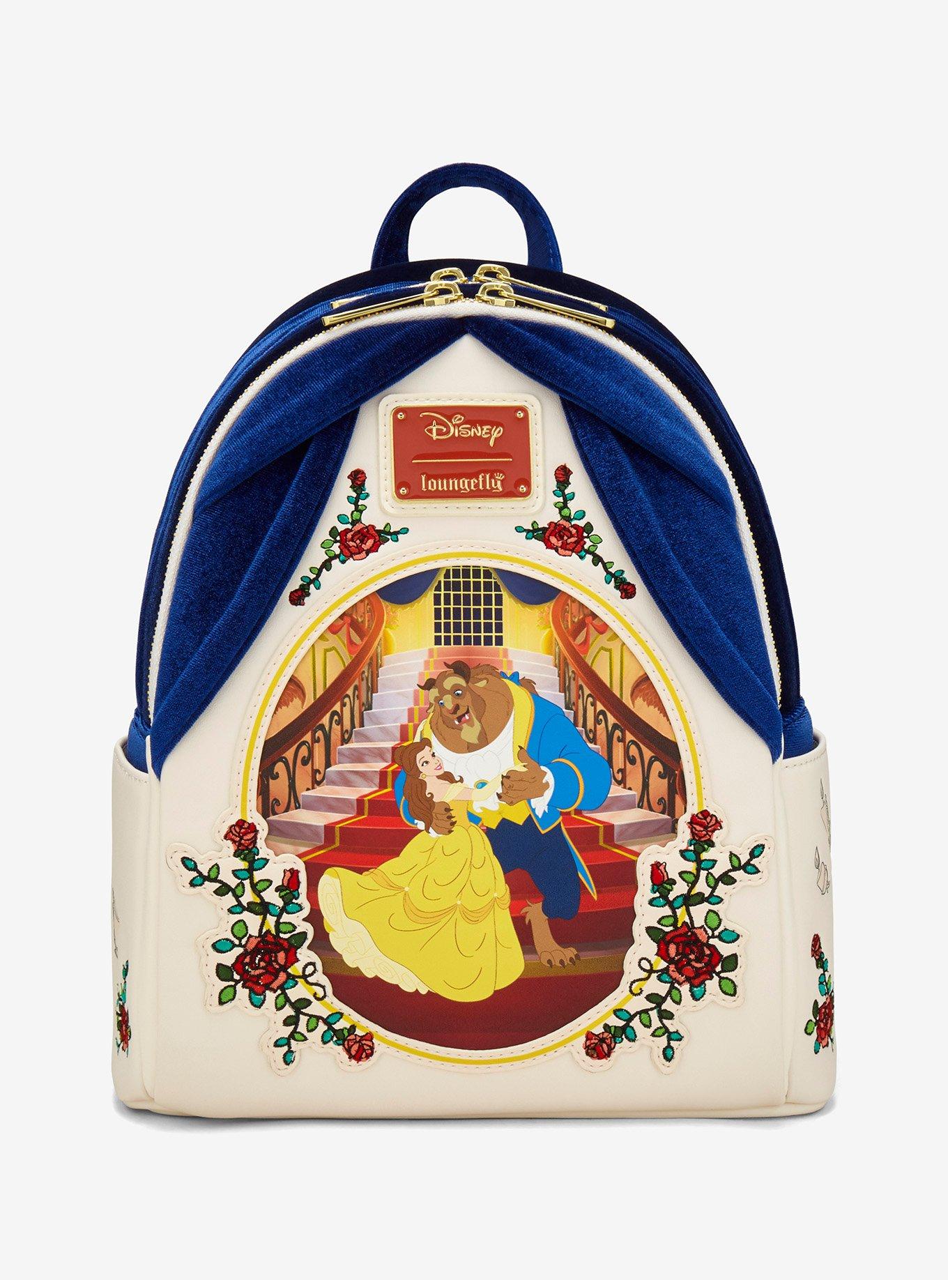 Mochila mini de terciopelo Belle y Beast de Beauty and the Beast