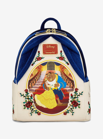 Mochila mini de terciopelo Belle y Beast de Beauty and the Beast
