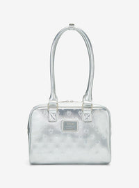 Cartera metálica Loungefly de Mickey y Minnie
