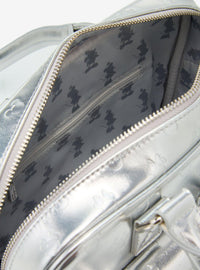 Cartera metálica Loungefly de Mickey y Minnie