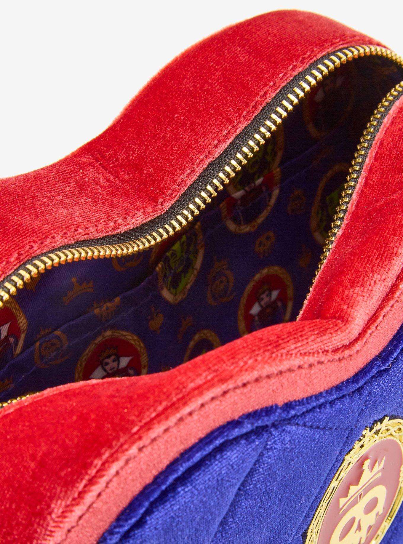 Cartera cruzada Disney Evil Queen de terciopelo