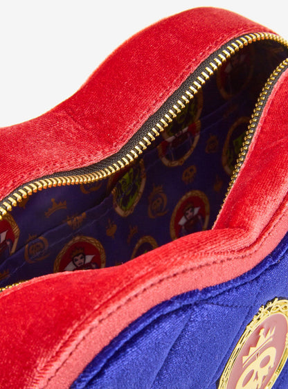 Cartera cruzada Disney Evil Queen de terciopelo