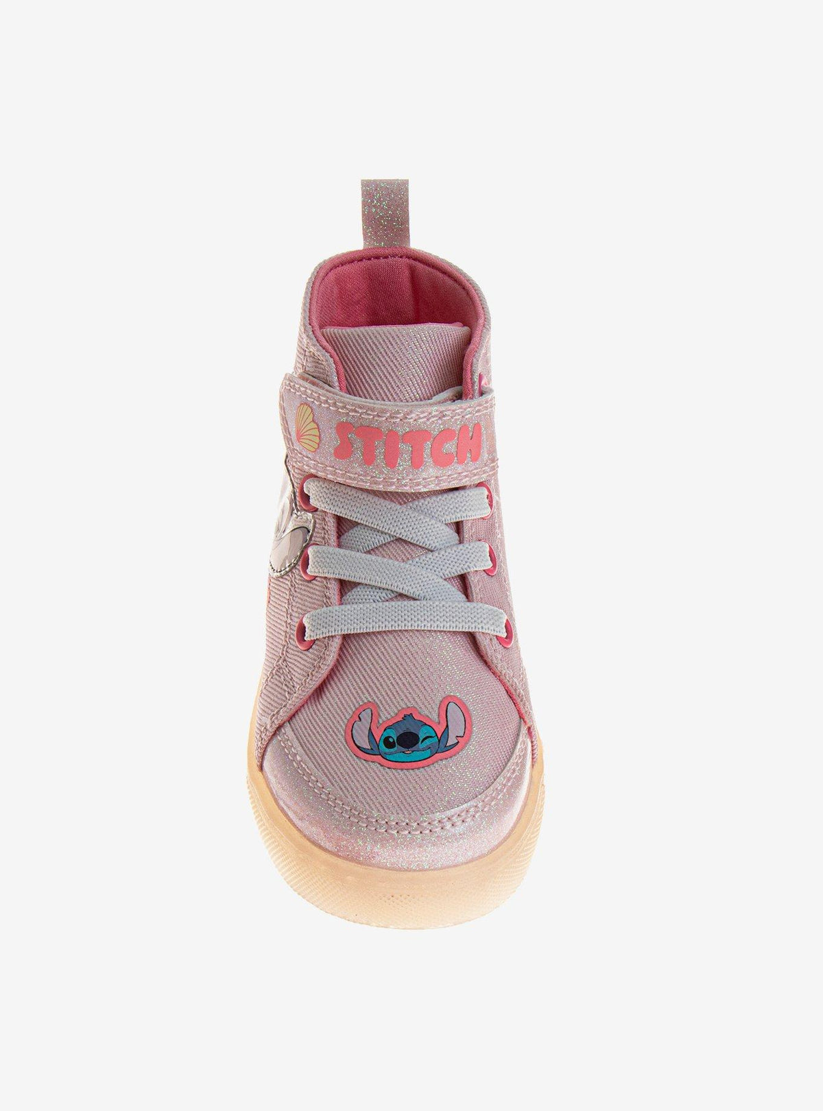 Zapatillas altas con luces Stitch para niñas
