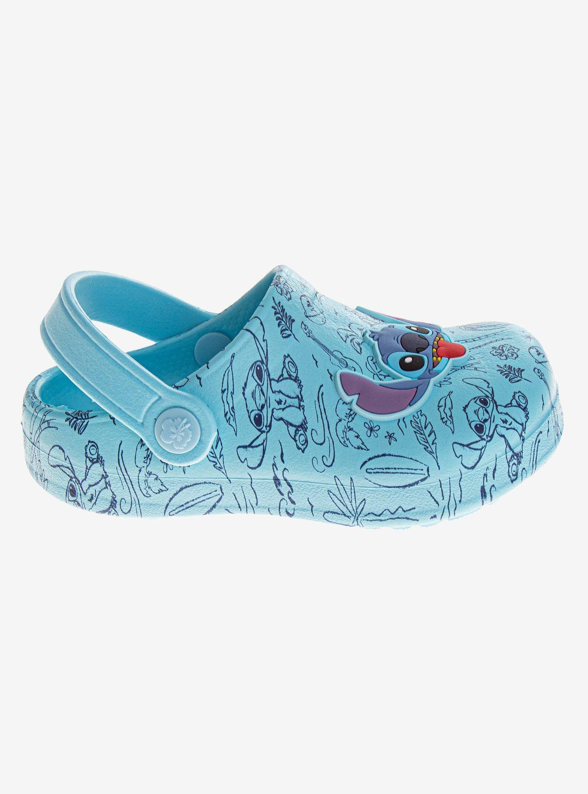 Zuecos Disney de Stitch y Angel para niñas