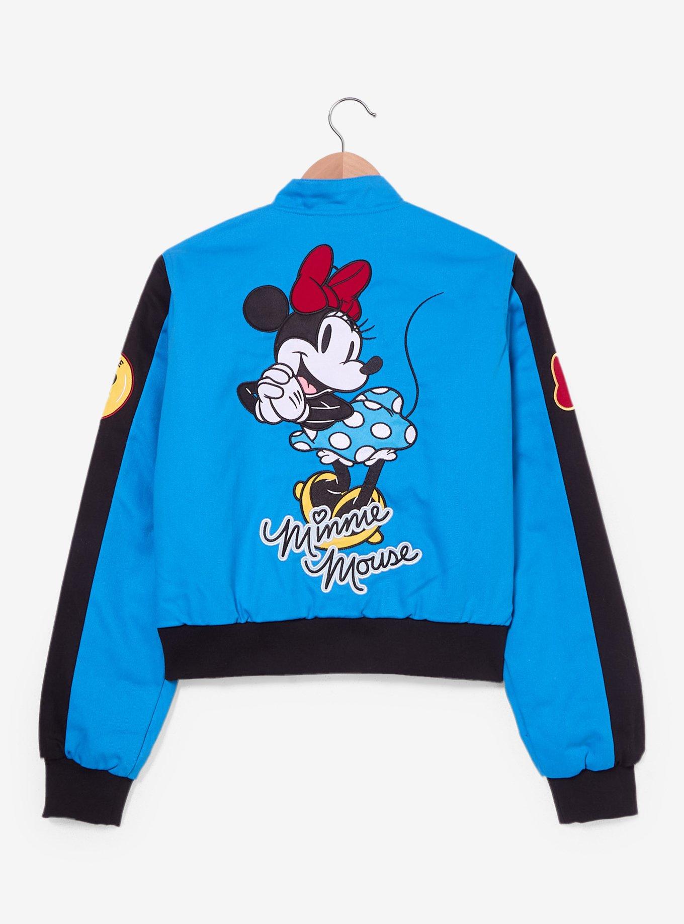 Chaqueta moto corta de Minnie Mouse Disney para mujer