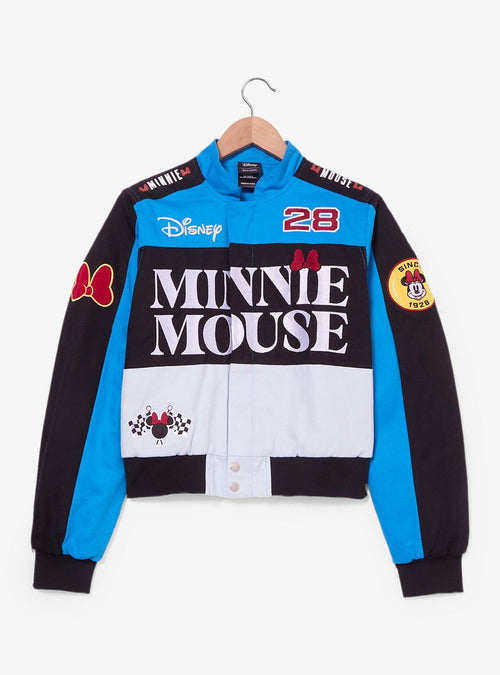 Chaqueta moto corta de Minnie Mouse Disney para mujer