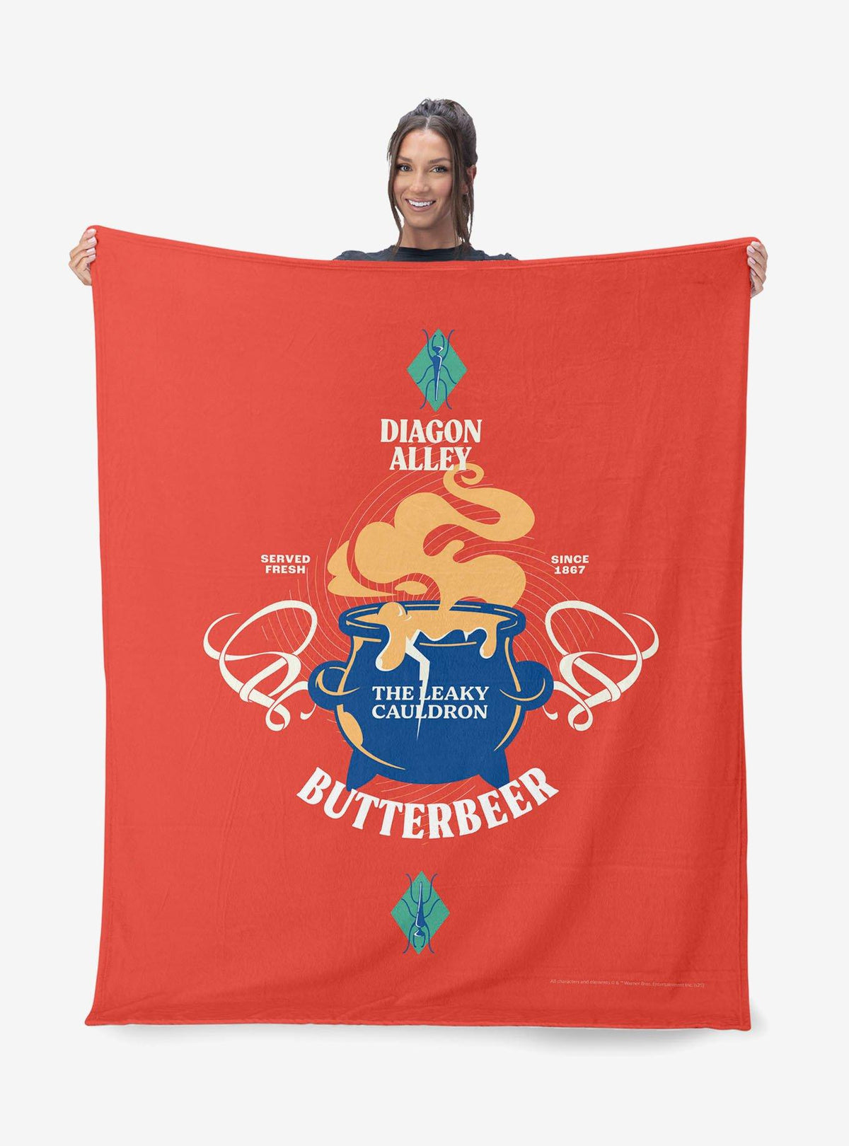 Manta Sherpa Harry Potter Caldero Chorreante