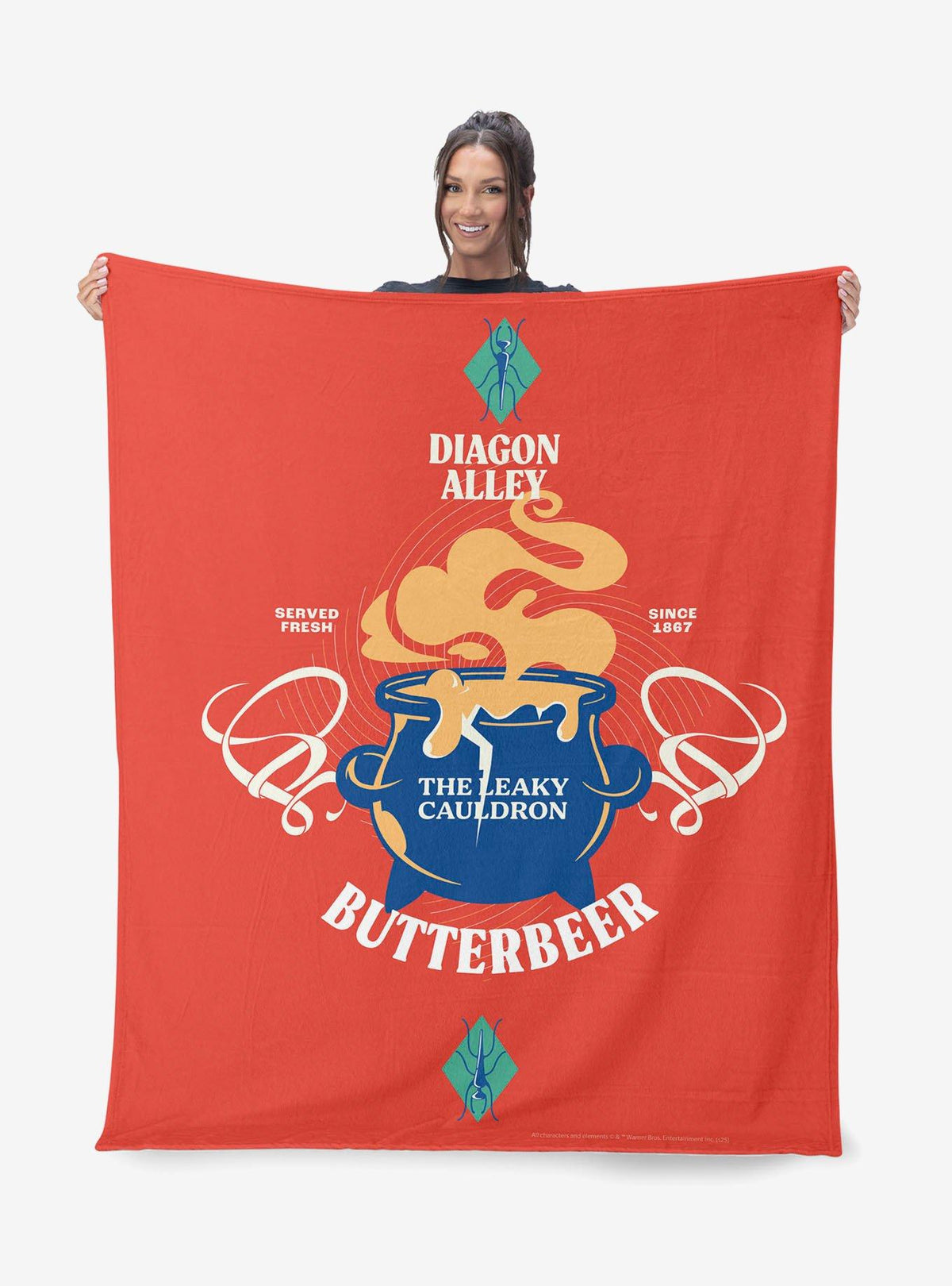 Harry Potter: Manta Caldero Chorreante 152 x 203 cm