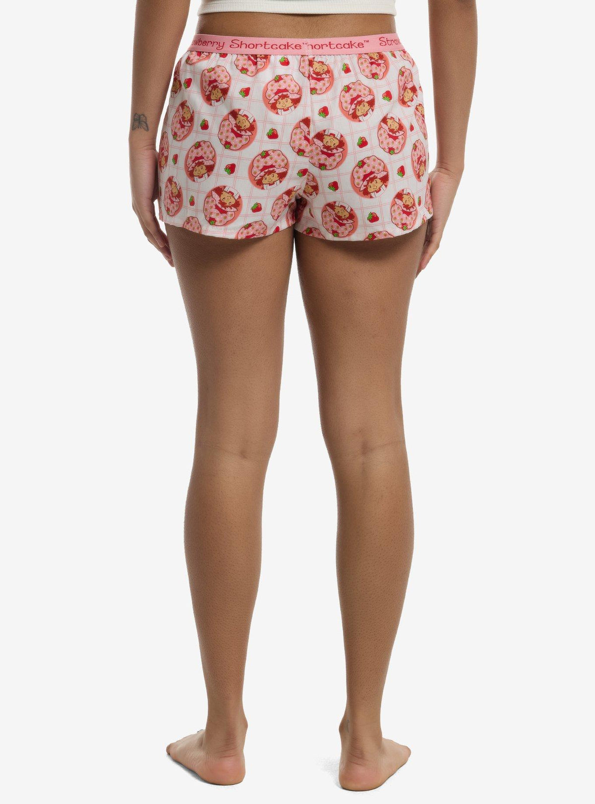 Short de descanso a cuadros Strawberry Shortcake para niñas