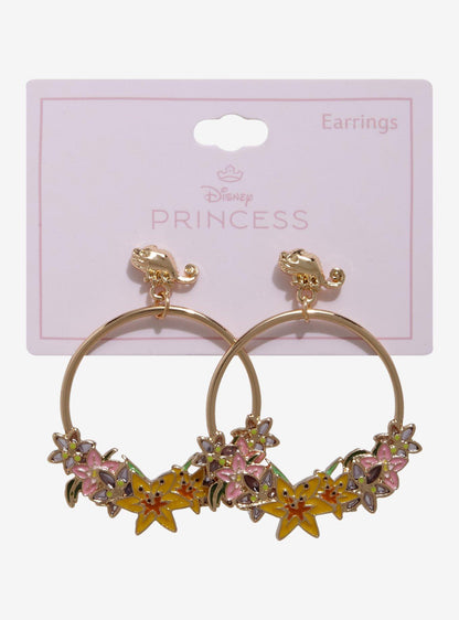 Aros Disney Tangled Rapunzel con flores