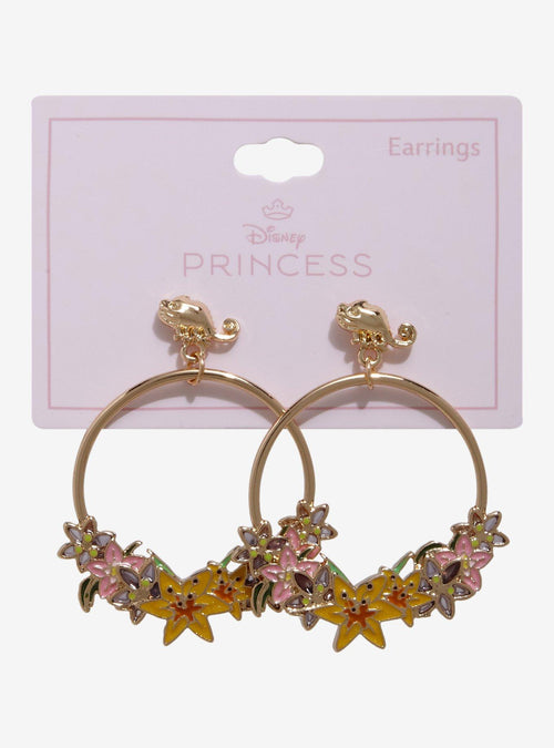 Aros Disney Tangled Rapunzel con flores