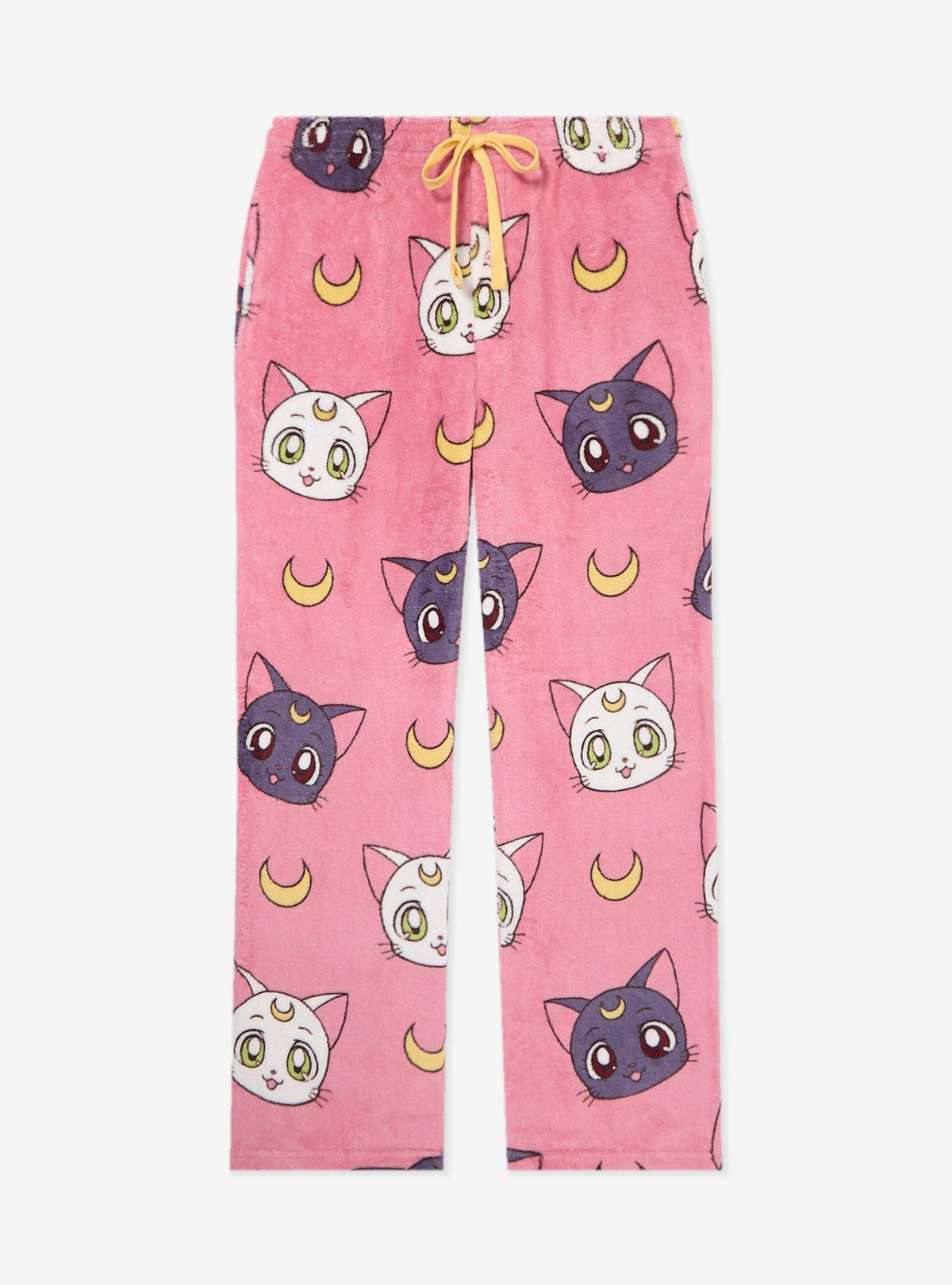 Pantalón de pijama afelpado Sailor Moon Luna y Artemis