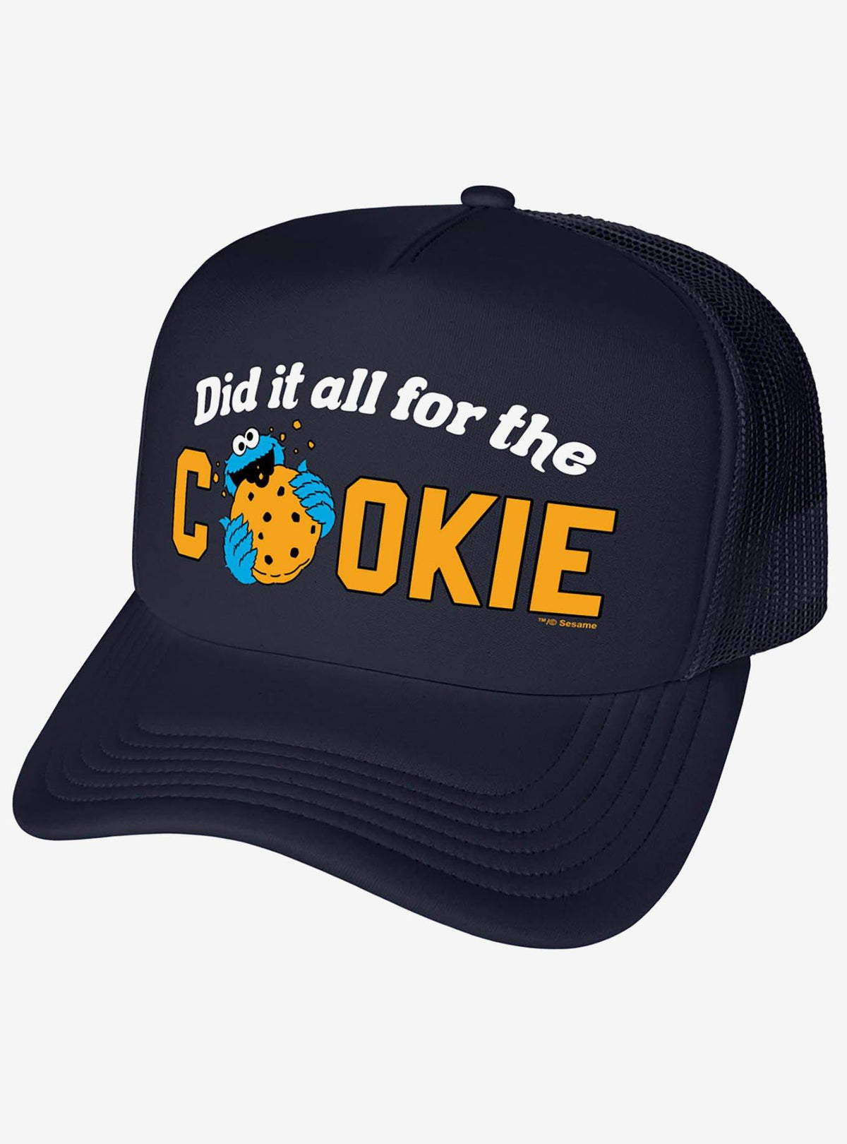 Jockey trucker Sesame Street con Cookie Monster