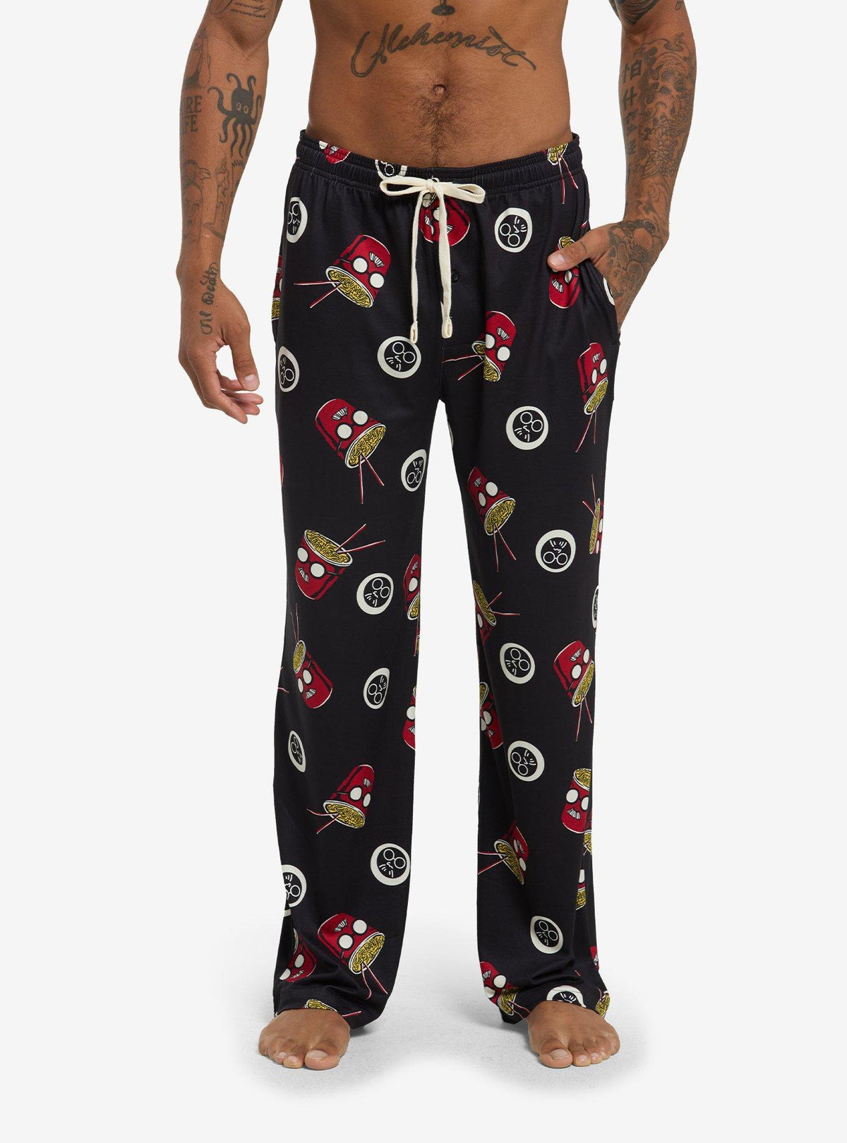 Pantalón de pijama Sakamoto Days con diseño de ramen