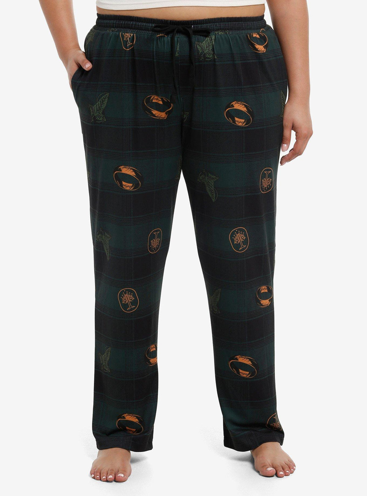 Pantalón de pijama The Lord of the Rings para niñas, tallas grandes
