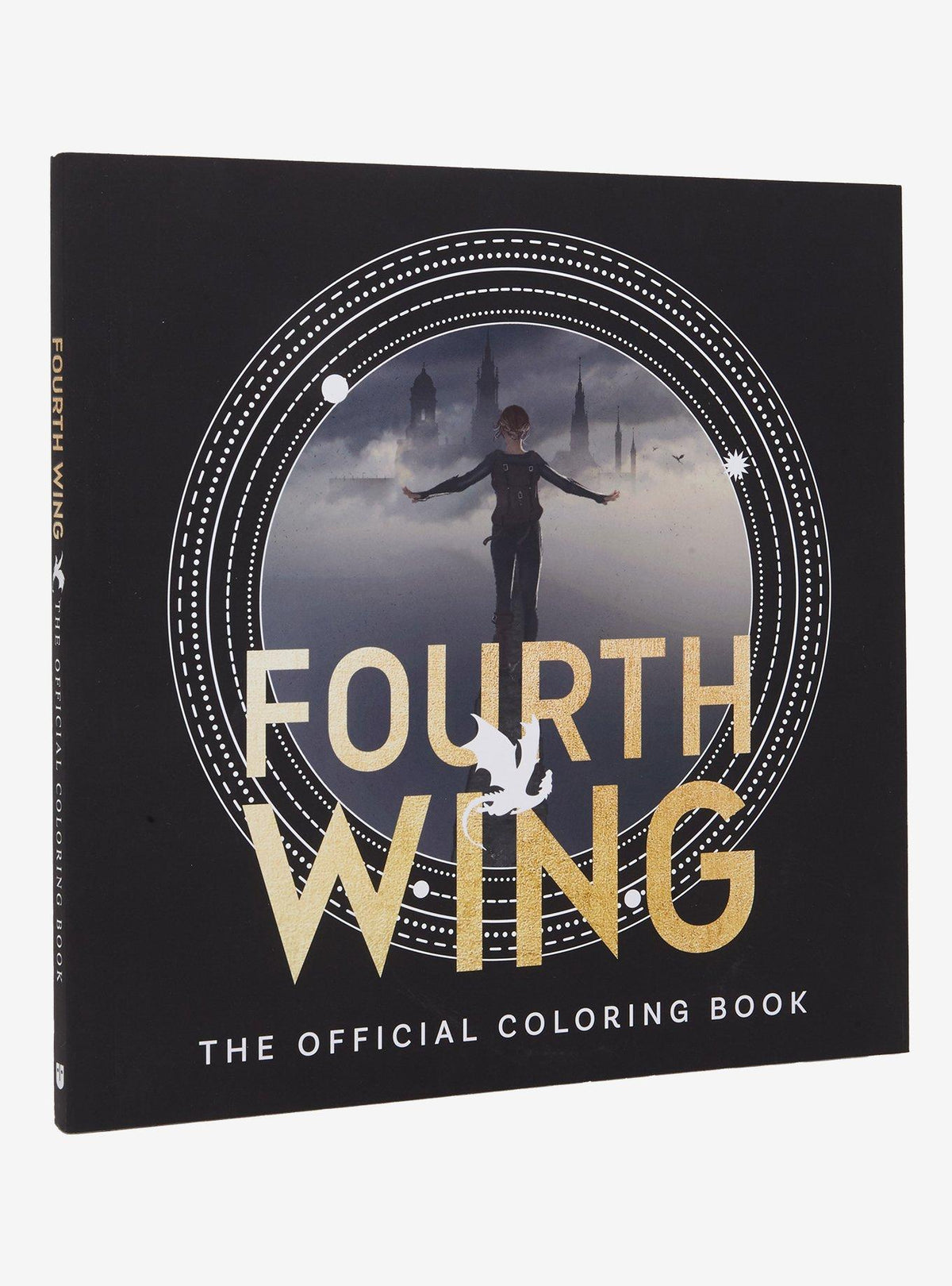 Libro para colorear oficial de Fourth Wing