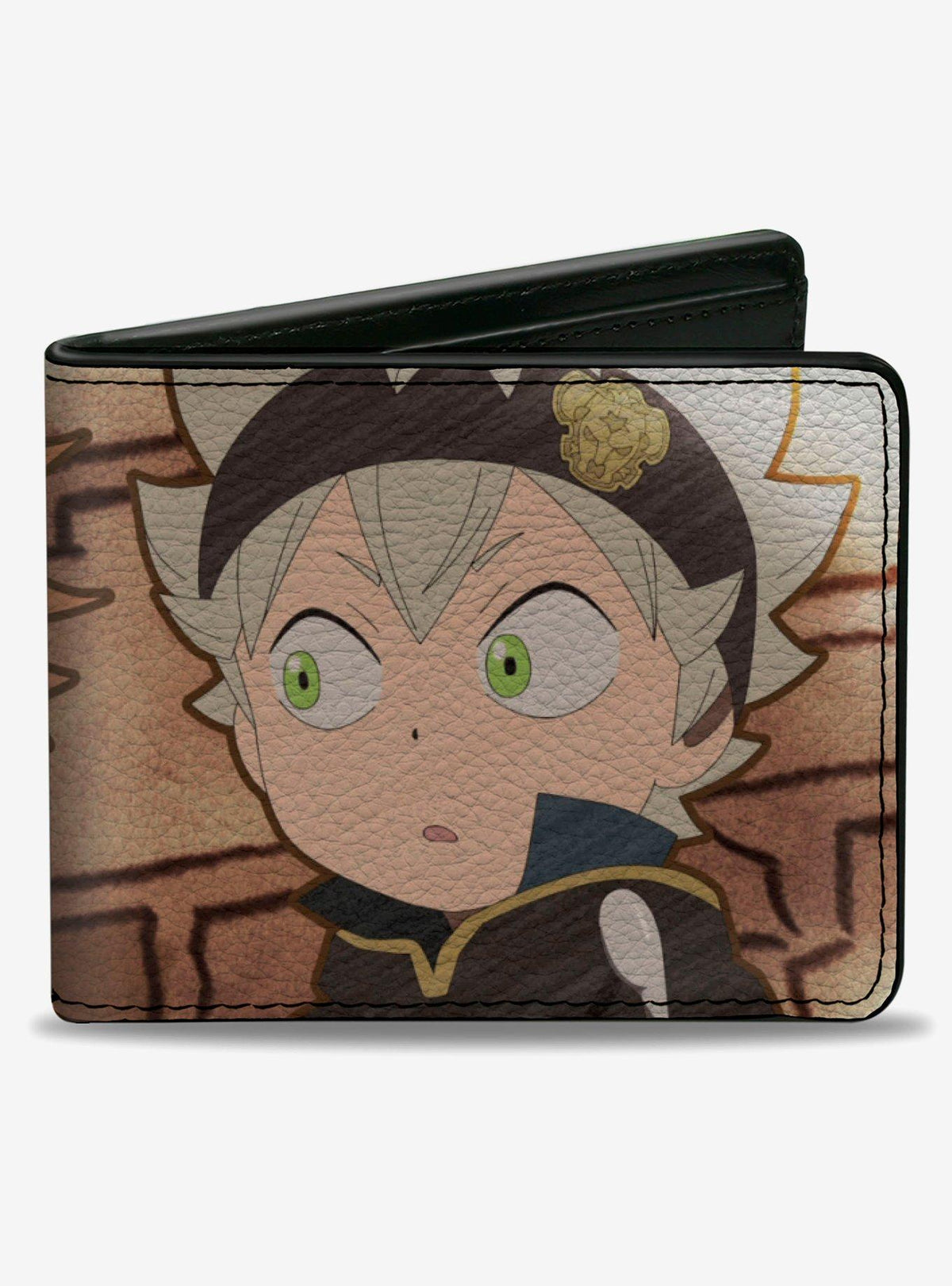 Billetera Black Clover Chibi de Asta y Leopold