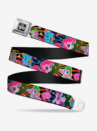 Cinturón My Little Pony con hebilla tipo cinturón de seguridad
